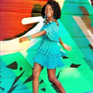 Pink Lily off the shoulder Mini dress